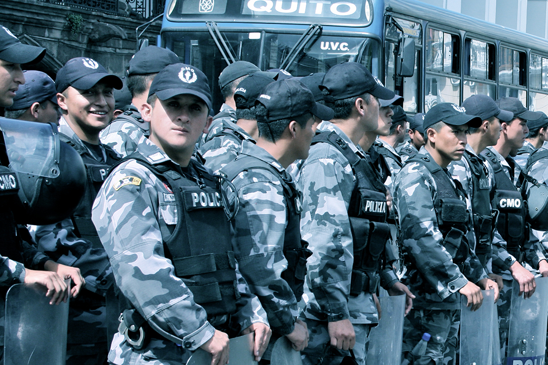 police, Ecuador