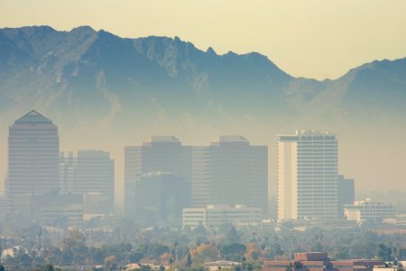 Phoenix, particulate pollution