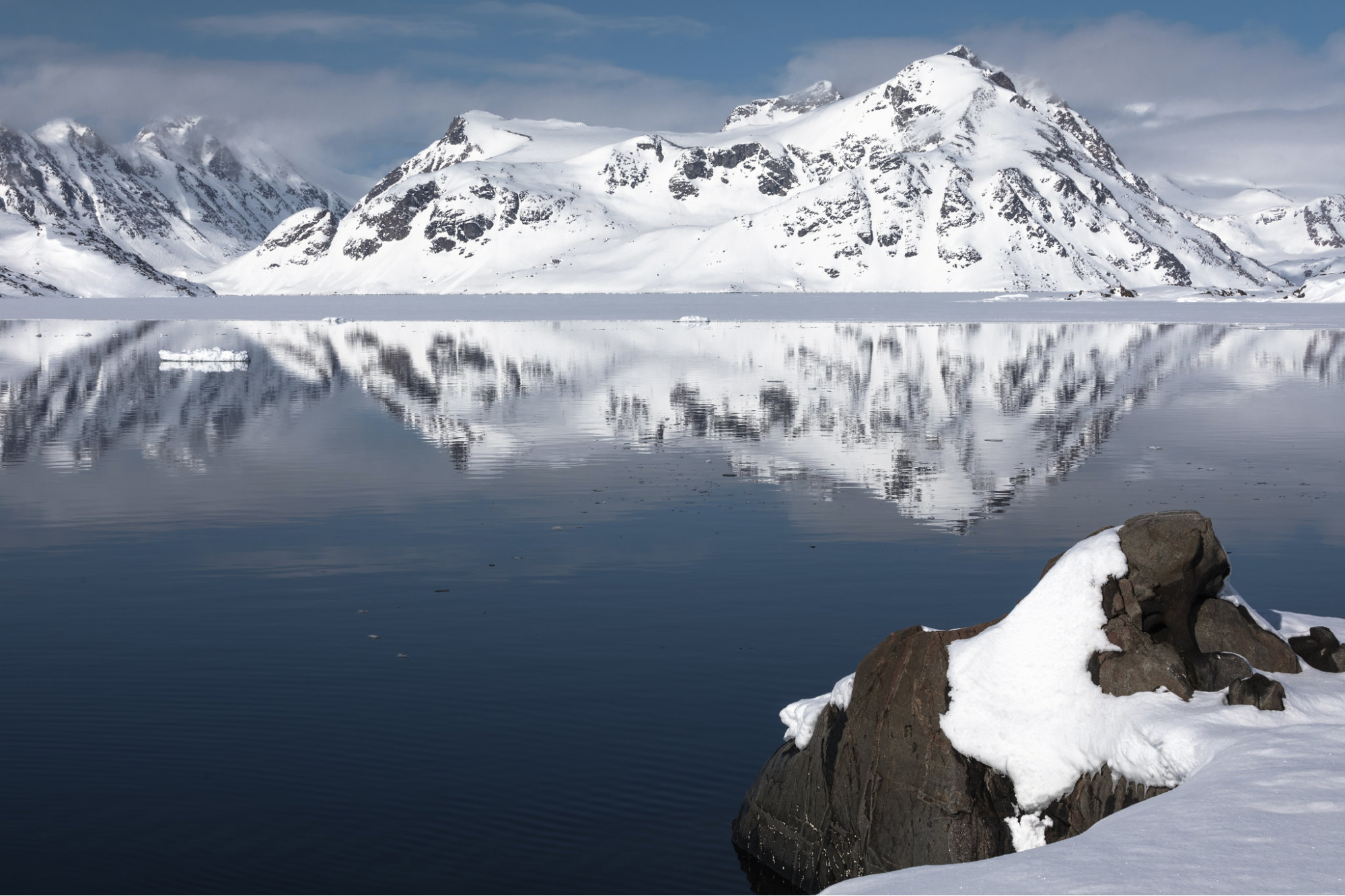 Greenland ice melting, climate change