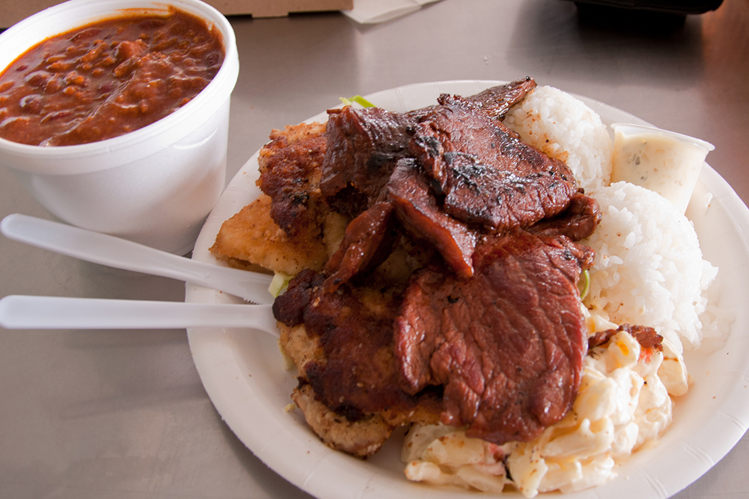 Plate lunch