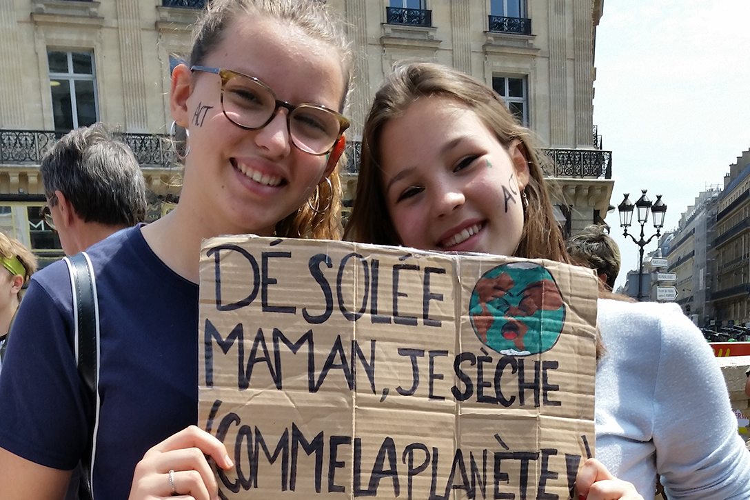 Climate protesters