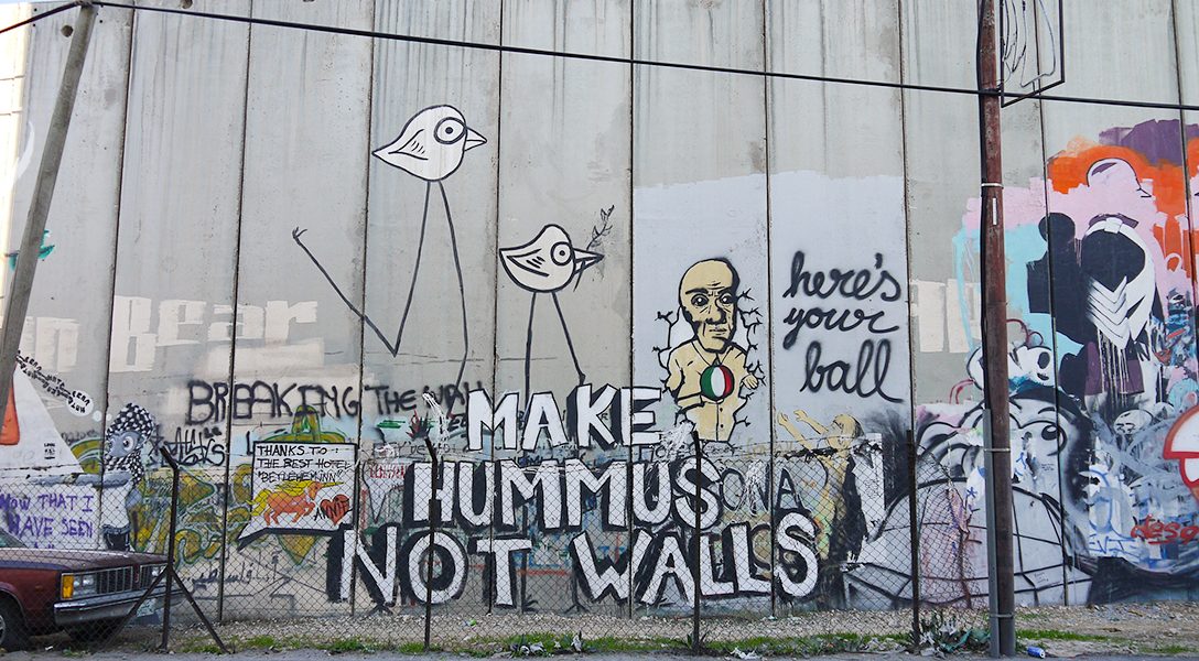 Make Hummus Not Walls, Bethlehem, Palestine