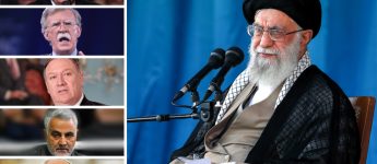 Ayatollah Ali Khamenei, Donald Trump,