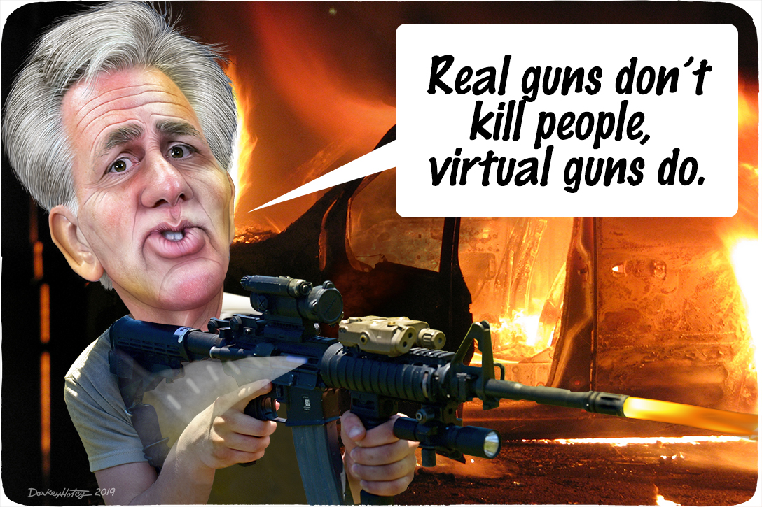 Kevin McCarthy, assault weapon,