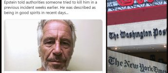 The Washington Post, New York Times, CNN, Jeffrey Epstein