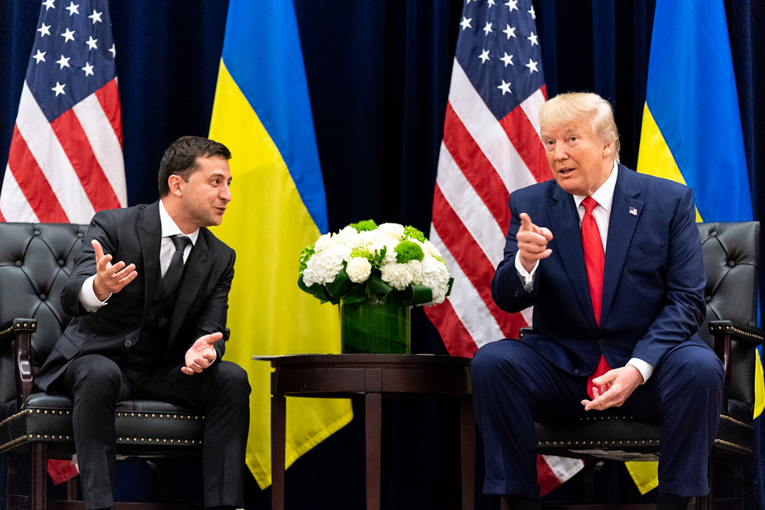 Donald Trump, Volodymyr Zalensky