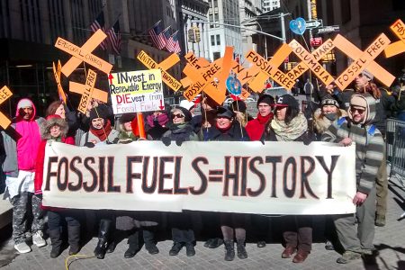 divest from oil, protest