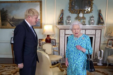 Queen Elizabeth II, Boris Johnson
