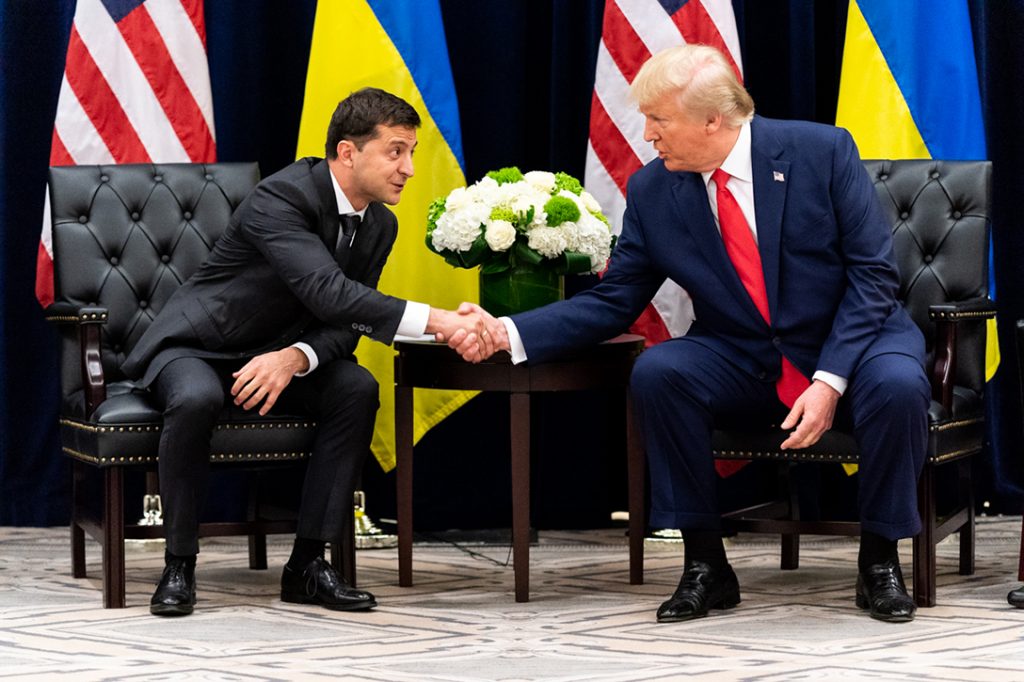 Donald Trump, Volodymyr Zelensky