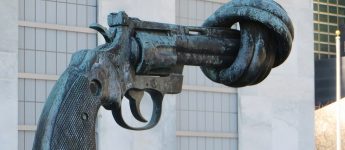 Gun sculpture