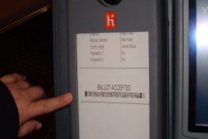 Barcode Ballot, Ballot, Voting, Voting system, North Carolina, Elections