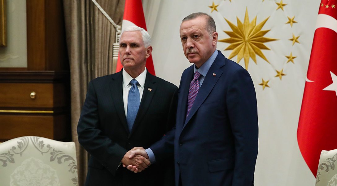 Recep Tayyip Erdogan, Mike Pence