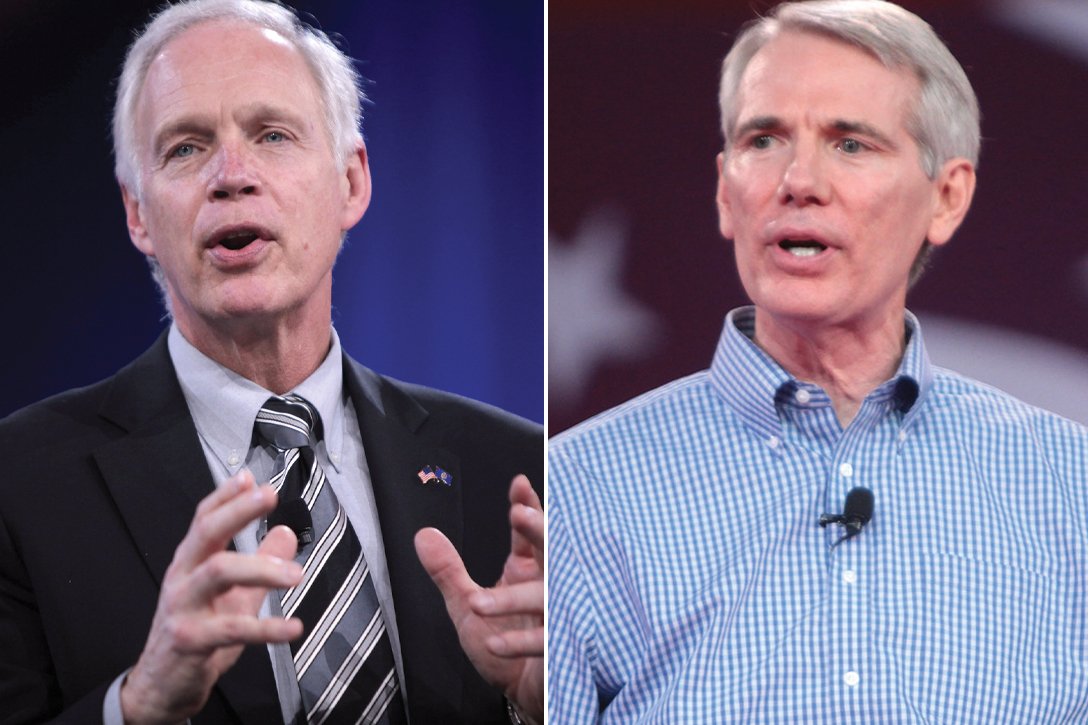 Ron Johnson, Rob Portman