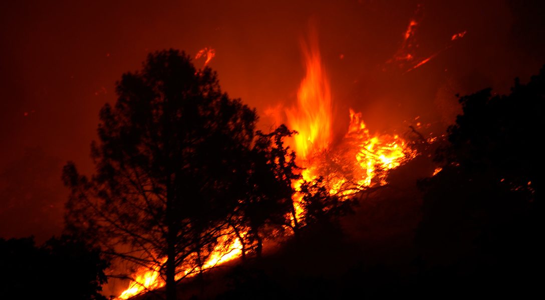 Northern California, wildfire