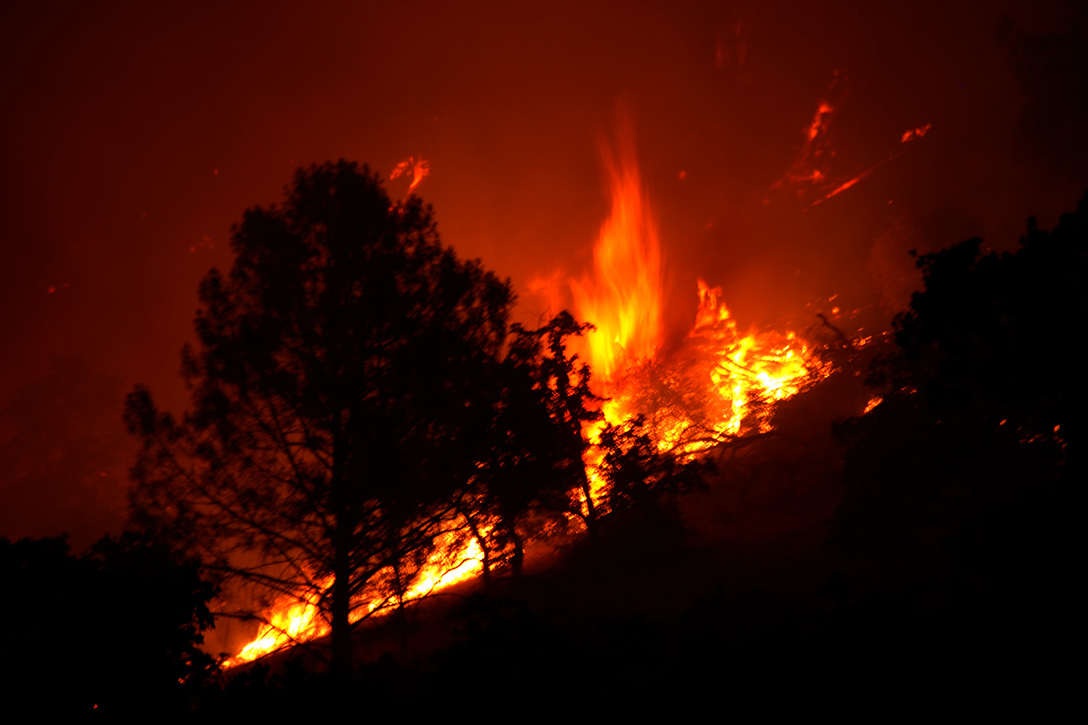 Northern California, wildfire