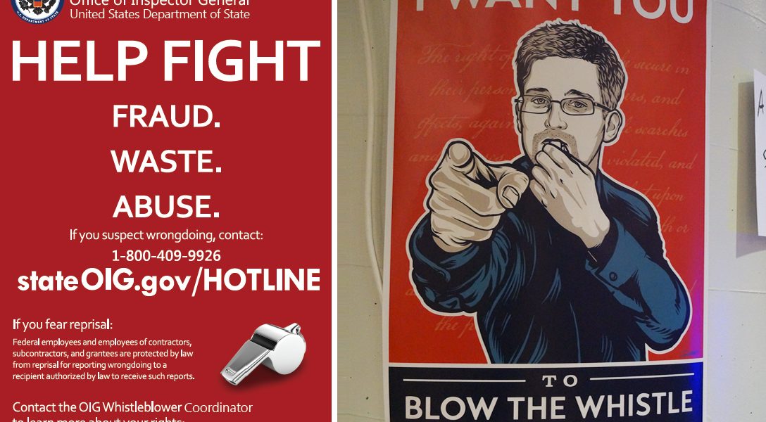 Whistleblower, posters