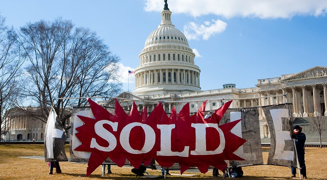 US Capitol, government, sold
