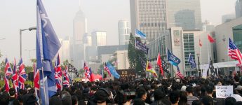 Uighur rally, Hong Kong
