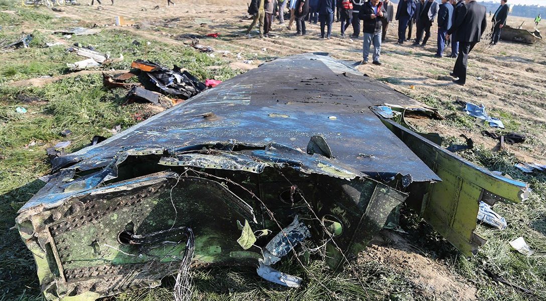 Ukrainian airline Boeing 737, shot down