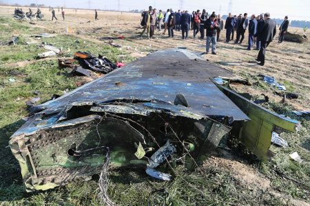 Ukrainian airline Boeing 737, shot down