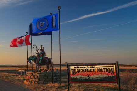 Blackfeet, native Americans, Montana