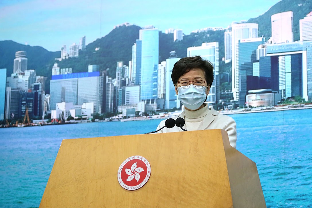 Carrie Lam, Hong Kong