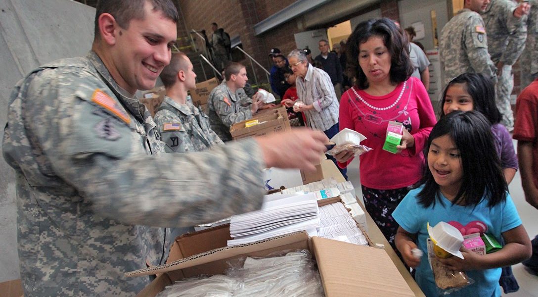 Hurricane Sandy, National Guard, Shelter