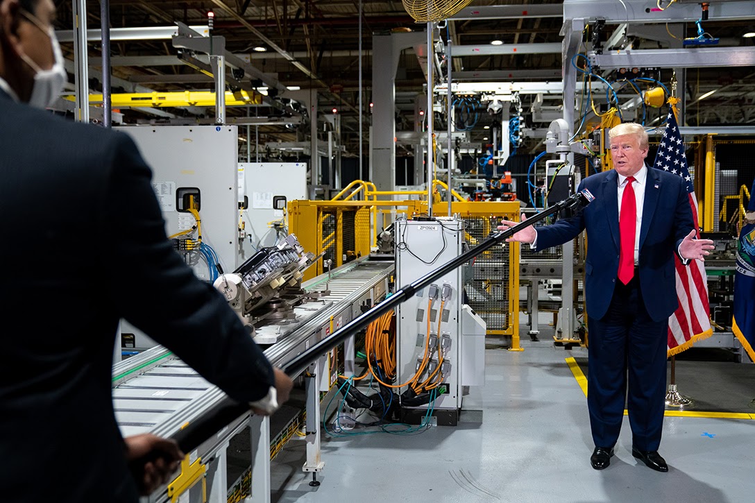 Donald Trump, Ford Rawsonville, Michigan