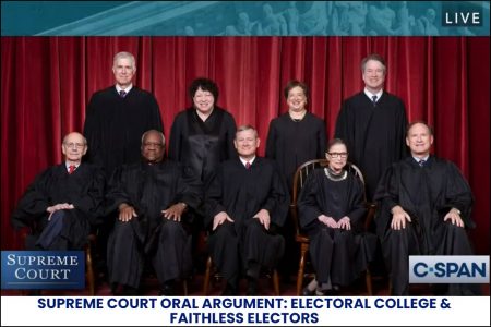 Supreme Court, Chiafalo v Washington Oral Argument, C-SPAN