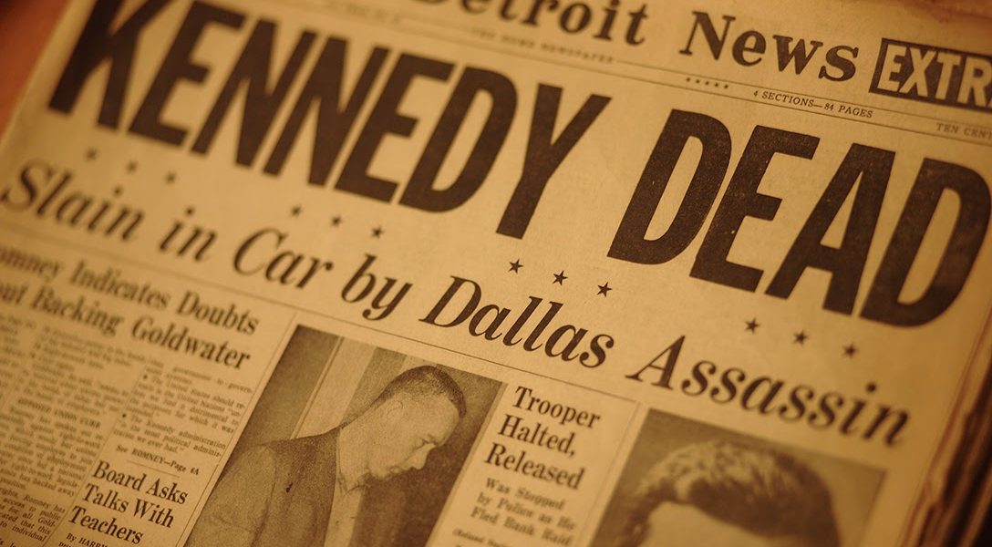 Detroit News, John F Kennedy, assassination