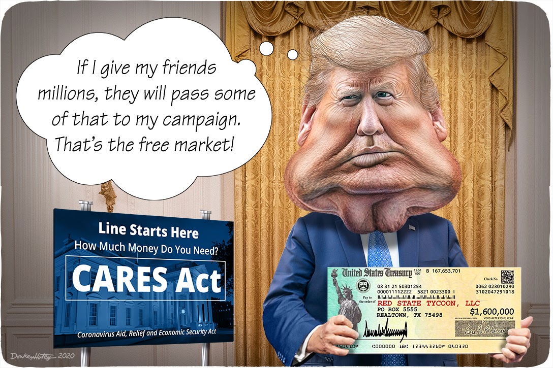 Donald Trump, CARES Act