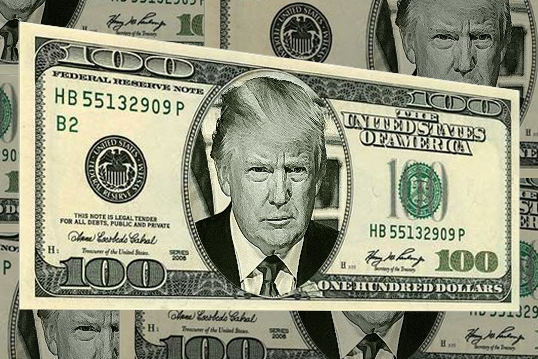 Details about   Donald Trump President 2017 *Red Hat* Dollar/FAKE MONEY Free SLEEVE! New 