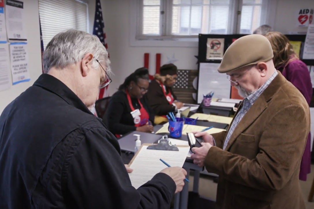 Georgia, election, voters, poll workers