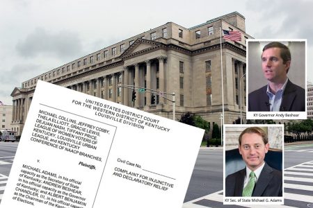 US District Court for the Western District, Michael G. Adams, Andy Beshear