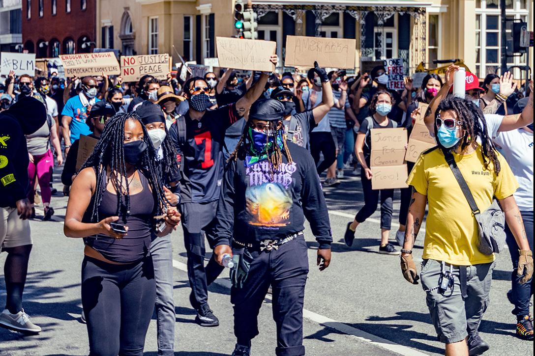 Marchers, George Floyd, Washington DC