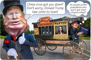 Donald Trump, Mike Pence, Jacinda Ardern