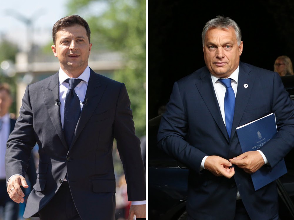 Volodymyr Zelensky, Viktor Orban