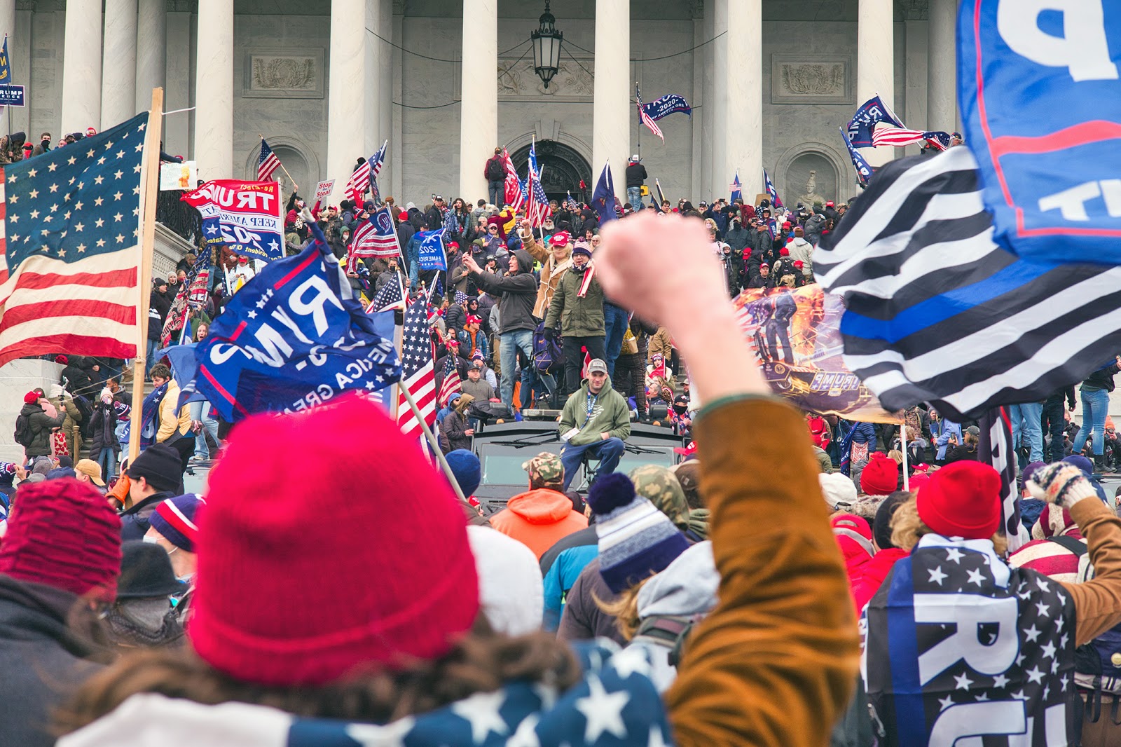 [Image: Capitol_Protest_Fist_Flags_2176x1480.jpg]