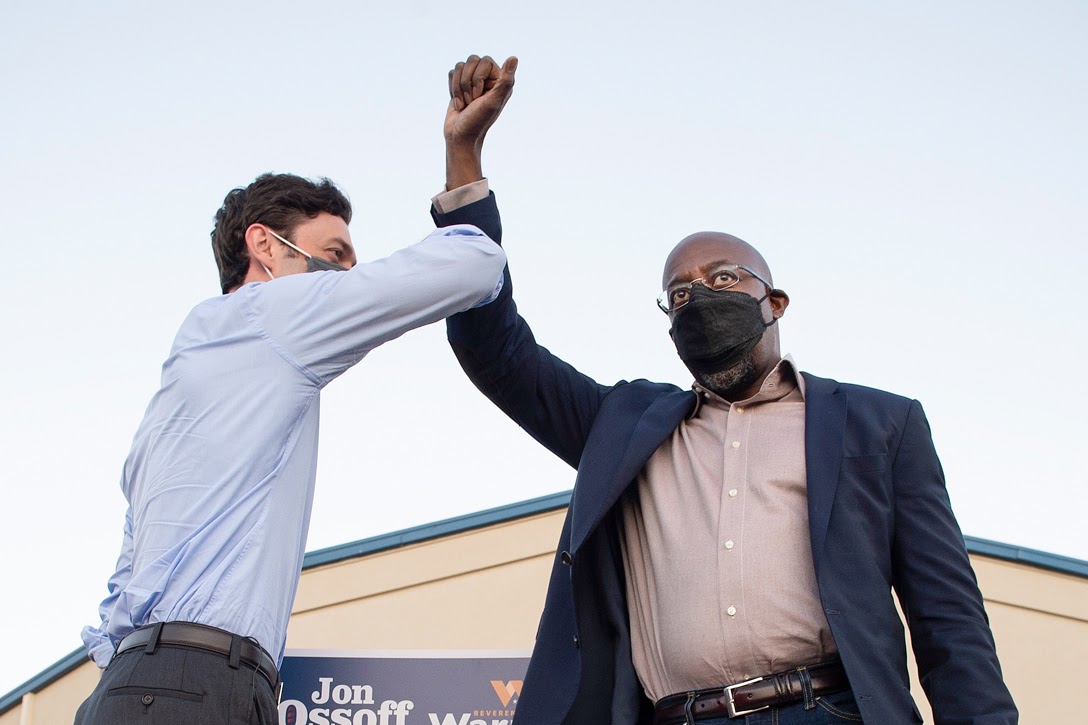 Jon Ossoff, Raphael Warnock