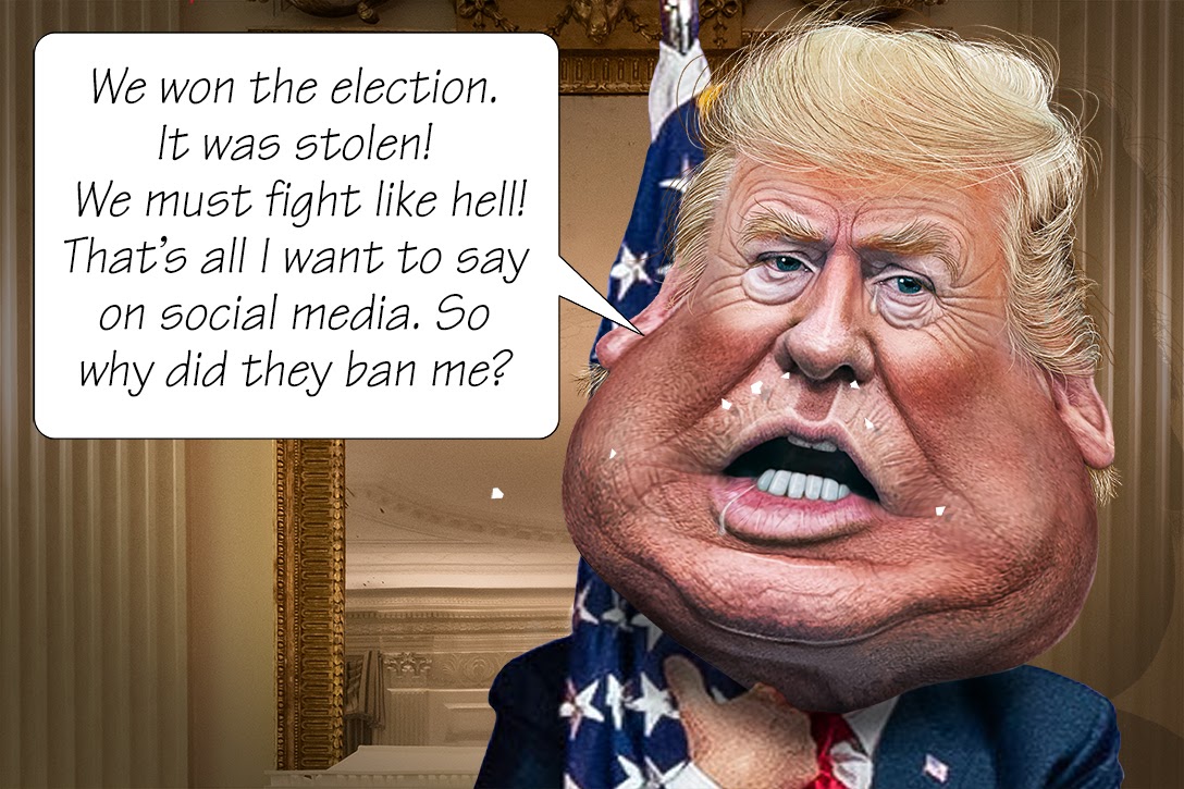 Donald Trump, social media