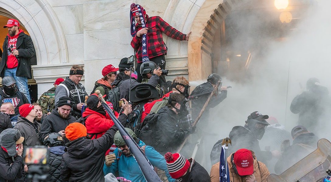 Capitol, Trump, Protesters, tear gas