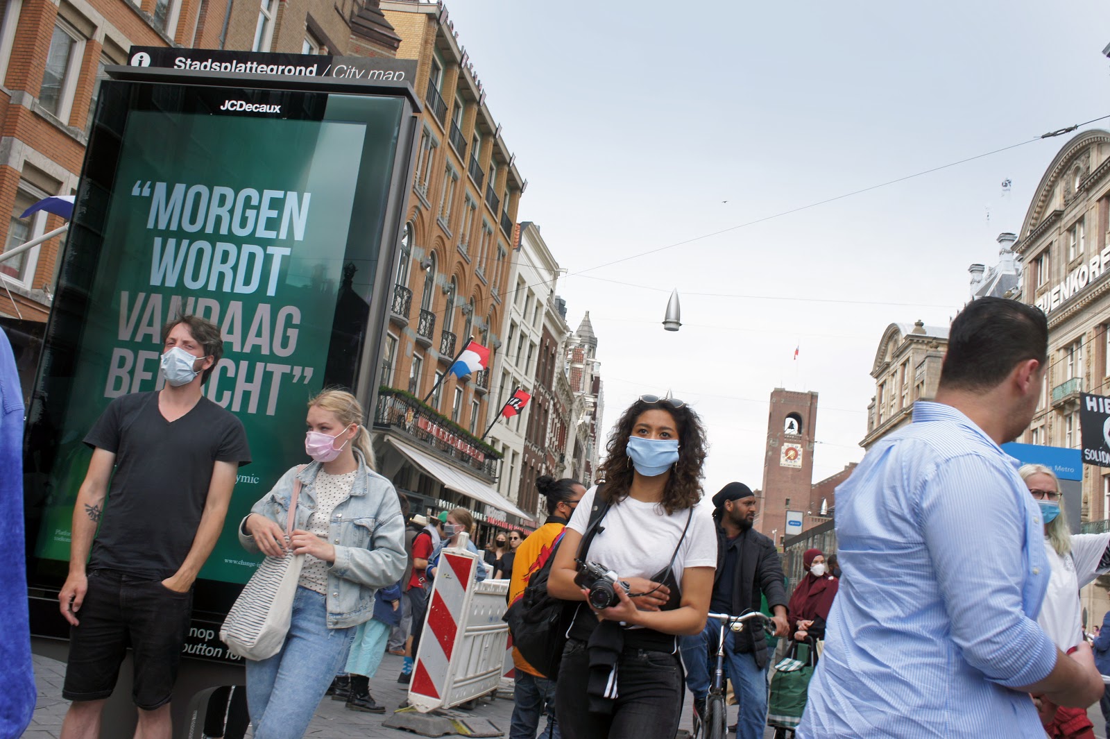 Dam Square in Amsterdam