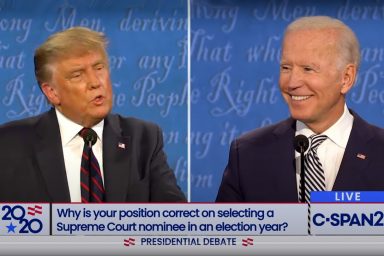 Donald Trump, Joe Biden, 2020, Debate