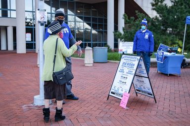 Fairfax County Government Center, Election Day