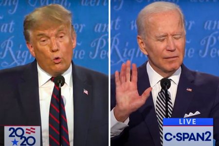 Joe Biden, Donald Trump, 2020 Debate