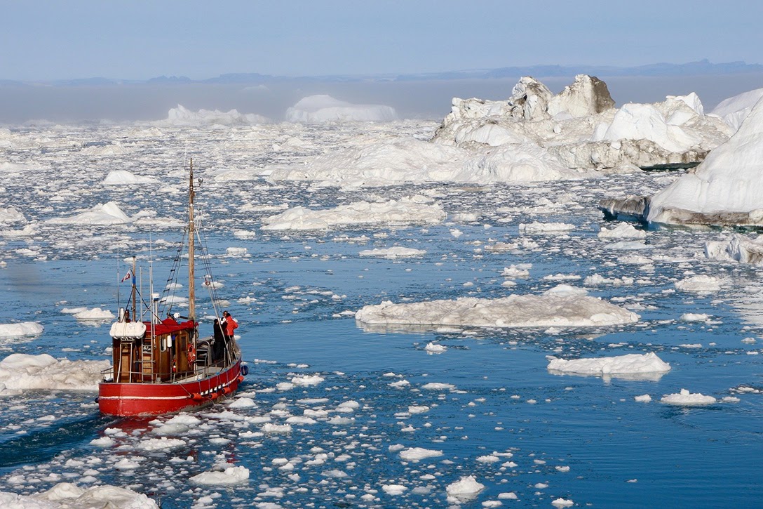 Greenland, ice, ocean