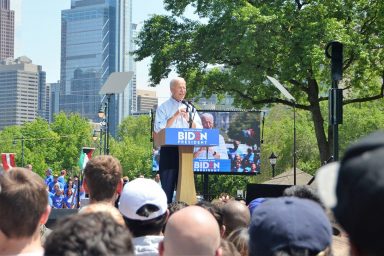 Joe, Biden, kickoff, PA