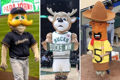 Milwaukee, Bernie Brewer, Bango, Racing Sausages