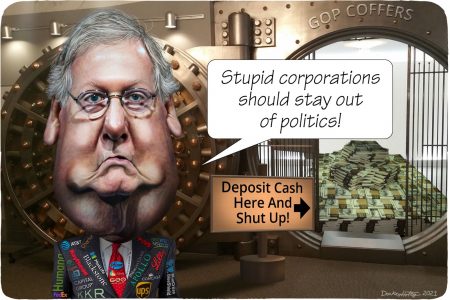 Mitch McConnell, corporations