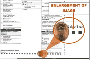 Outagamie County, WI, Bad Ballot